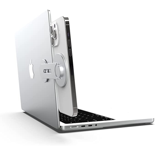 Continuity Camera Mount for MacBook Compatible with Magsafe for iPhone Webcam Mount, Magnetic Phone Holder for Tesla, Laptop & Monitor