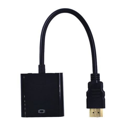 Adaptateur HDMI à VGA de SuperShield - Noir