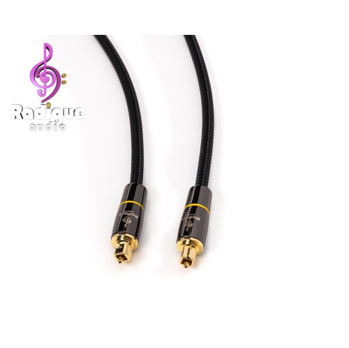 Radique Audio Black Series Optical Cable - 1 m