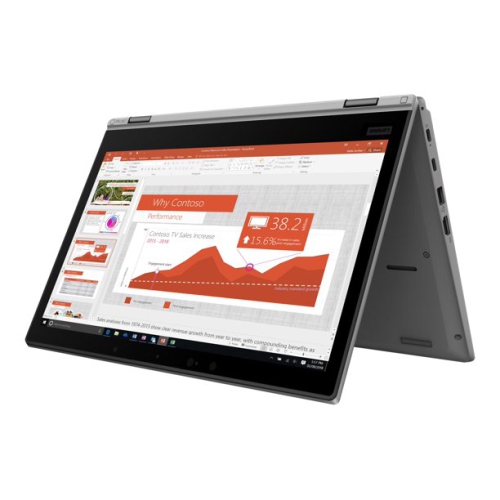 Refurbished - Lenovo ThinkPad L390 Yoga Touchscreen Laptop - Flip Design - 13.3" (256GB SSD, Intel Core i5-8265U, 1.60GHz, 8GB RAM)