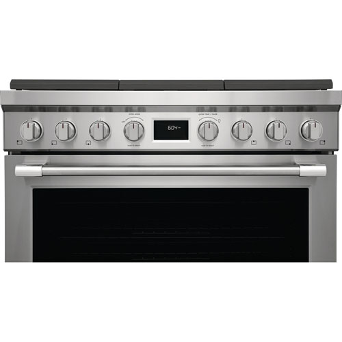 Frigidaire Professional 36" 4.4 Cu. Ft. True Convection 6-Burner Dual Fuel Range -Stainless