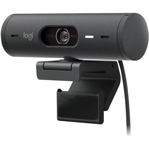 Caméra Web HD 1080p Brio 505 de Logitech - Graphite