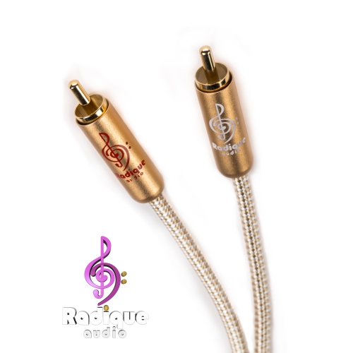 Radique Audio Gold Series Subwoofer Splitter - 0.2 m
