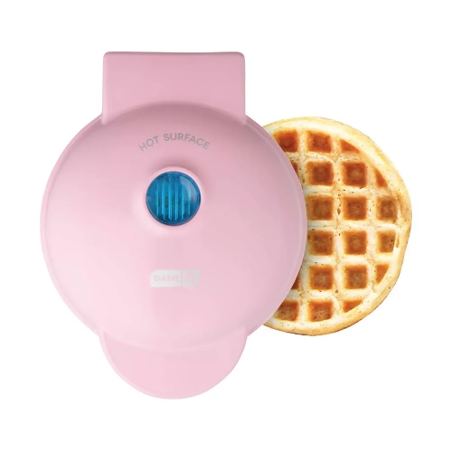DASH  Mini Waffle Maker - - 52758846 In Pink Pink Mini Waffle maker