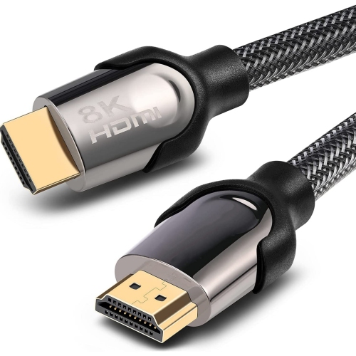 NIERBO HDMI 2.1 Cable HDMI Cord 8K 60Hz 4K 120Hz 48Gbps EARC ARC HDCP Ultra  High
