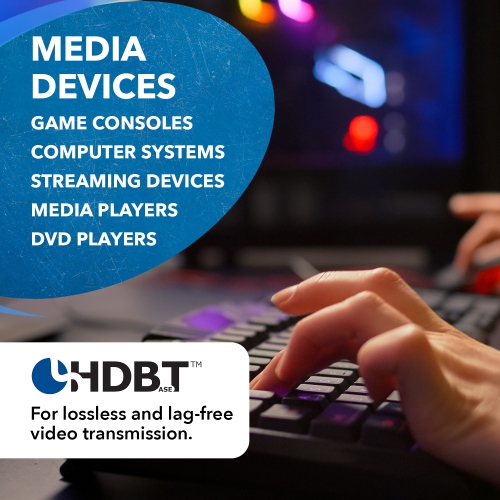 8x8 HDMI Matrix Switcher Extender & HDBaseT Over CAT5e/6/7 Cable