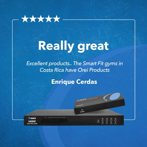 8x8 HDMI Matrix Switcher Extender & HDBaseT Over CAT5e/6/7 Cable