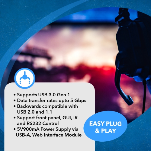 Ultra HD 4K 4x4 HDMI KVM Switch Keyboard & USB Peripheral Control(UKM-404)