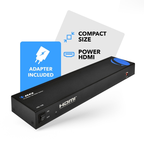 1x8 HDMI Splitter : 1-In 8-Out, 1080p, EDID