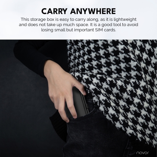 Boîtier de rangement pour carte SIM en aluminium 21-en-1 étui téléphone cartes SIM mémoire aiguille mémoire broches mémoire portable et lampe