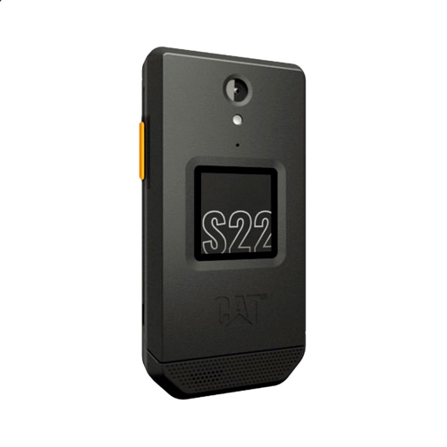 Open Box - Cat S22 Flip Smartphone 16GB Black Unlocked