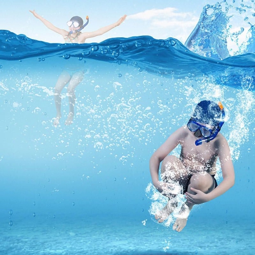 Silicone Sports Natation Plongée Masque Snorkel Lunettes Anti Brouillard Lunettes Set Kit