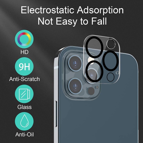 Couvercle de chargeur supplémentaire de 6000 mAh avec protecteur en verre trempé de 4x pour iPhone 12 Mini