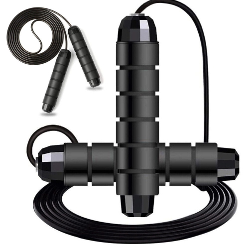 Corde à sauter ajustable avec câble à roulement à billes pour l’entraînement