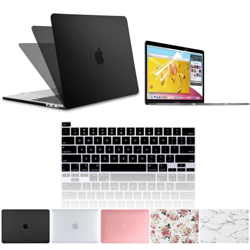 3 IN 1 Rubberized Shell+KB Cover+LCD Film for MacBook 13" A2338 M1, A2289, A2251