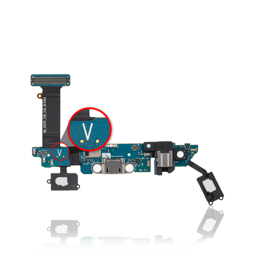 Replacement Charging Port Flex Cable Compatible For Samsung Galaxy S6 (Verizon)