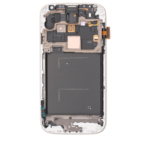 Replacement OLED Assembly With Frame Compatible For Samsung Galaxy S4 (I337 / M919) (AT&T & T-Mobile / Straight Talk) (White) by ESOURCE PARTS - Refurbished condition - Image 2
