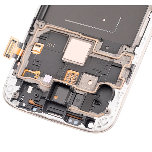 Replacement OLED Assembly With Frame Compatible For Samsung Galaxy S4 (I337 / M919) (AT&T & T-Mobile / Straight Talk) (White) by ESOURCE PARTS - Refurbished condition - Image 5