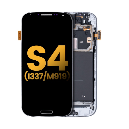 OLED Assembly With Frame Compatible For Samsung Galaxy S4 (I337 / M919) (AT&T & T-Mobile / Straight Talk) (Black) by ESOURCE PARTS - Refurbished condition - Image 3