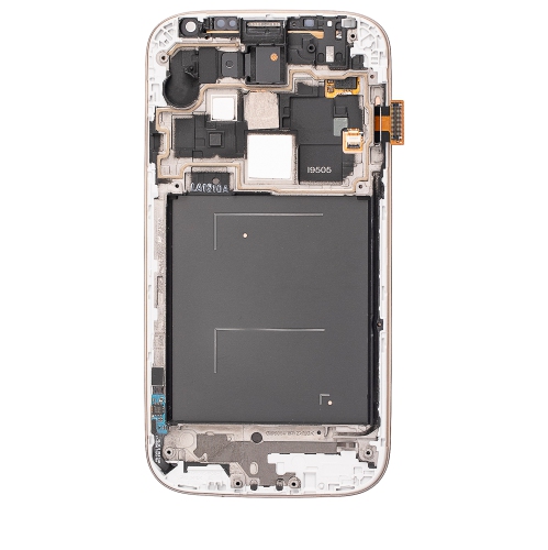 Replacement OLED Assembly With Frame Compatible For Samsung Galaxy S4 (i9505 / L720T) (International / Sprint (GSM Model) (White) by ESOURCE PARTS - Refurbished condition - Image 2