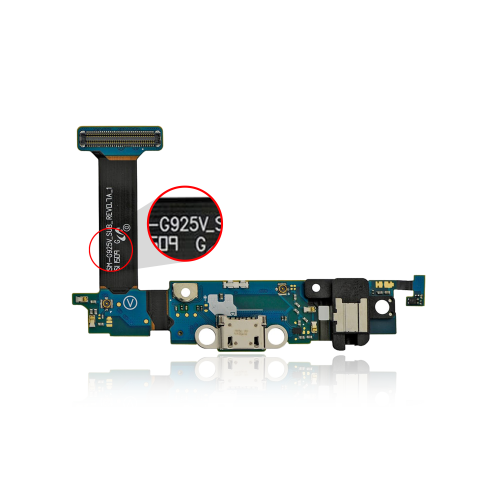 Replacement Charging Port Flex Cable Compatible For Samsung Galaxy S6 Edge (Verizon)