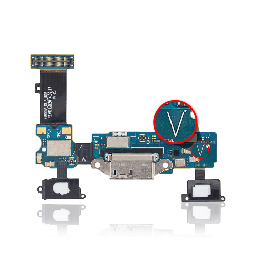 Câble de chargement de remplacement compatible avec le Galaxy S5 de Samsung (Verizon)