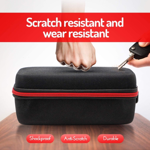 Carry Case for Bose Soundlink Mini 1/2 Bluetooth Speaker Travel Hard Carrying Shockproof Case with Wrist Strap Black