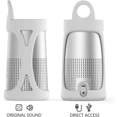 Silicone Case for Bose SoundLink Revolve Waterproof Portable Wireless Bluetooth Speaker, Bose SoundLink Revolve