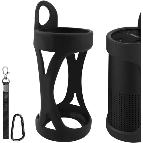 Silicone Case for Bose SoundLink Revolve Waterproof Portable Wireless Bluetooth Speaker, Bose SoundLink Revolve