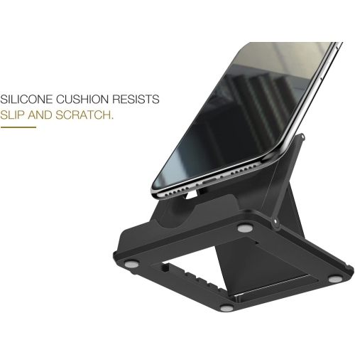 Phone/Tablet Stand, Foldable Tablet Holder Fit with iPhone 13 Pro Max/13 Pro/13, iPhone 12/12 pro Max/11/Xs Max,