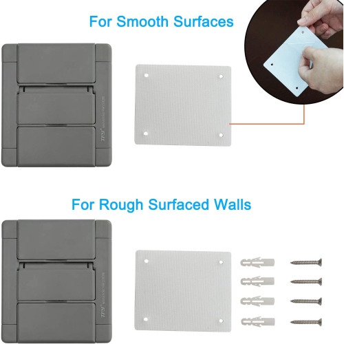 Tablet Wall Mount, Kitchen Wall Mount for Tablets and Smartphones, Fits on Kitchen, Bathroom, Bedroom, Readingroom
