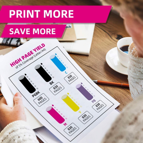 2 Pack Compatible with Canon PGI-280 PGBK PGI-280 XXL Black Ink Cartridges PGI 280 CLI 281 Ink Work for Canon