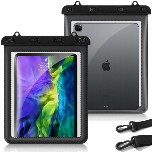 YELLOW-PRICE  for Ipad Pro 11" 2020 / 2018 Ipx8 Certified Waterproof Ipad Dry Bag Pouch In Black