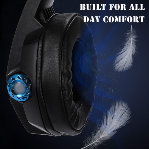 Gaming Headset with Rotatable, Noise Reduction Mic