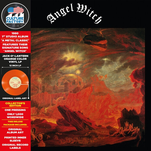 Angel Witch - Angel Witch (Jack-o'-Lantern Orange) [Vinyl] Colored