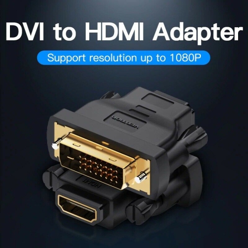 SuperShield DVI Male to HDMI Female Converter Adapter