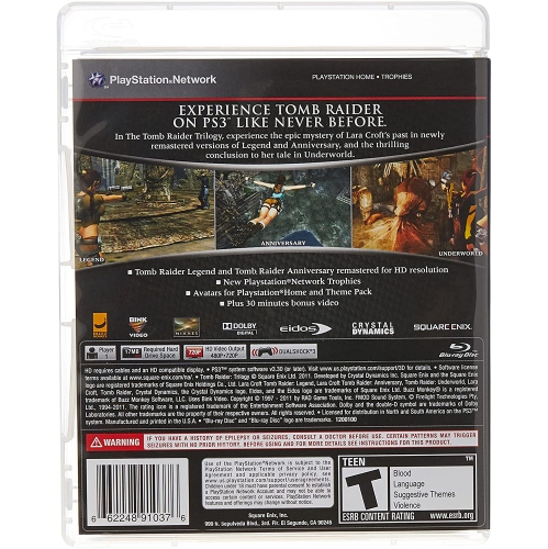 Tomb Raider Trilogy – PlayStation 3 Édition Standard