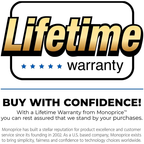 Premium S/PDIF Digital Audio Cable - Silver - 3ft | Heavy Duty Mesh Jacket, Metal Connector Heads,