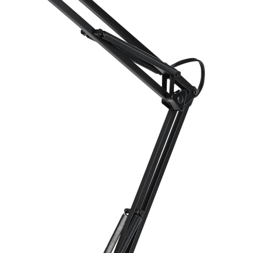28" Heavy Base Architect Spring Balanced Swing Arm Desk Lamp, Black Finish 5698601