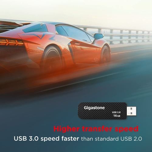 Z30 16GB USB3.0 Flash Drive, Capless Retrable Design Pen Drive, Carbon Fiber Style, Reliable performance &