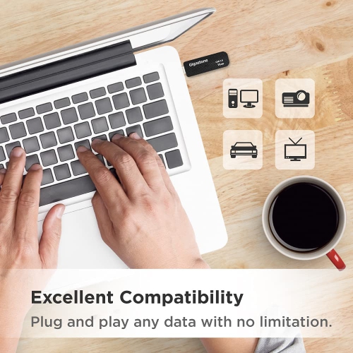 Z30 16GB USB3.0 Flash Drive, Capless Retrable Design Pen Drive, Carbon Fiber Style, Reliable performance &