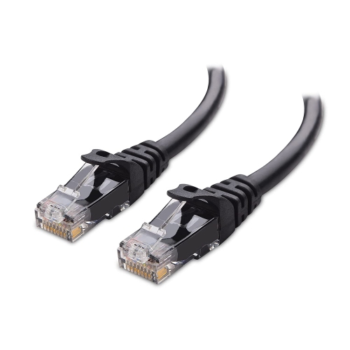 GENERIC  Snagless Cat6 Ethernet Cable 100Ft (Cat6 Cable/cat 6 Cable) In 100 Feet - Available 20Ft - 150Ft In Black