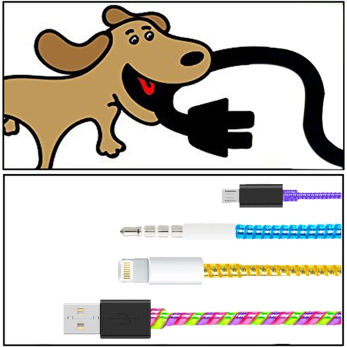 Cable Protector/Wire Repair/Pet Cable Protector/Headphone Saver, 9 Pc Spiral Cable Cover Strain Relief Charger