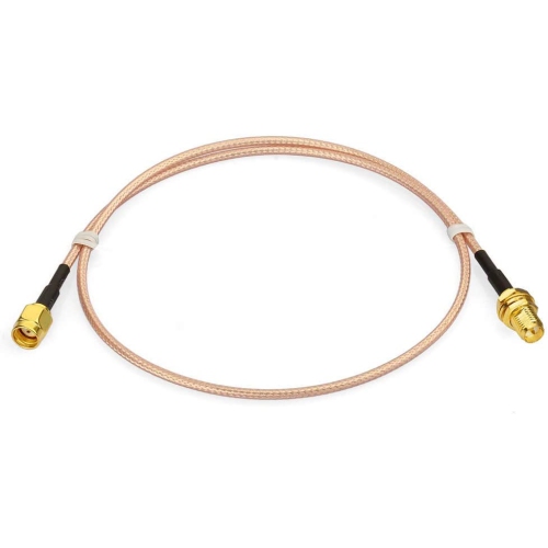 WiFi Antenna Extension Cable RP-SMA Male to RP-SMA Female Bulkhead Mount RG316 Cale 60cm 24 inch