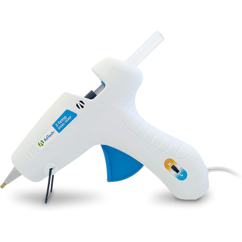 A 0453 2-Temp Dual Temperature Hot Glue Gun Full Size, White