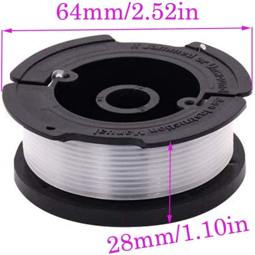 AF-100 Spool, AF-100 Replacement Spool Compatible with GH900 GH600 T420 String Trimmer AF100 AF-100-3ZP AF-100-BKP,