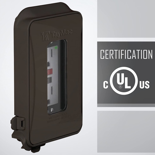 ML450Z Single-Gang Mount 16-in-1 Flat Nonmetallic Weatherproof Vertical/Horizontal, 1-Pack, Bronze