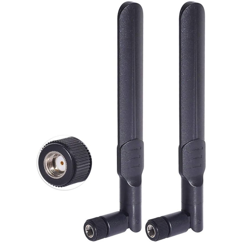 Dual Band WiFi 2.4GHz 5GHz 5.8GHz 8dBi MIMO RP-SMA Male Antenna for WiFi Router Signal Booster Repeater