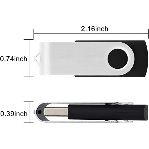 128GB USB Flash Drive USB Stick 128 GB USB 3.0 Thumb Drive Memory Stick USB Drive 128GB, Black ASIN: B07RCWG5DL