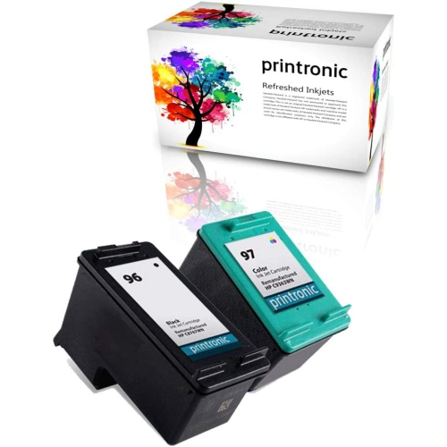 GENERIC  2 Pack for Compatible HP 96 Ink Cartridge And HP 97 Color Ink Cartridge In Black